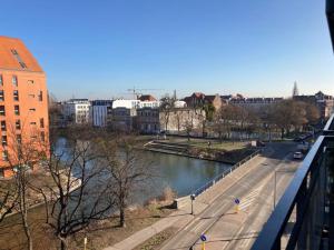 Apartament Gdańsk Śródmieście z widokiem na Motławę