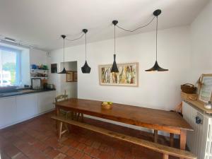 KERDUAL - Jardin, Plage à pied par sentier - C77