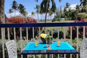 Parfum des îles - vue mer, plage à 30m et piscine en option - Saint-Claude