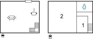Apartment mit 2 Schlafzimmern