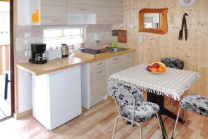 Cottage by the lake in Wiselka near the sea