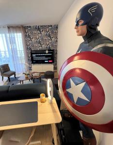Appartement 6 pers Val dEurope - Disneyland Paris - Captain America