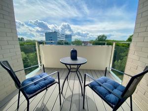 Komfortowy apartament z balkonem Platany