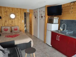 Appartements Tres joli studio de 25m2 dans RDC d'un Chalet. : photos des chambres