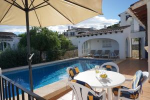 Casa Josi con vistas panorámicas en Monte Pego