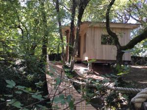 Lodges cabane lodge avec spa privatif : photos des chambres
