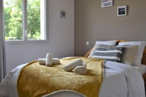 Maisons de vacances Calm house, swimming pool and garden : photos des chambres