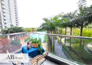 ABHOME "FOUNTAIN SUITE" #GreenHaven #Olympic Pool #360"SeaView #JB - Kampong Kuala Masai