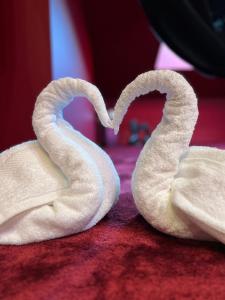 Appartements Suite Privative Rouge baiser - Spa & Jacuzzi - Love Room a Saint Etienne : photos des chambres