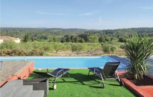 Maisons de vacances Nice home in Quarante with 3 Bedrooms, WiFi and Outdoor swimming pool : photos des chambres