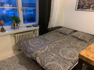 Rustic black and white studio