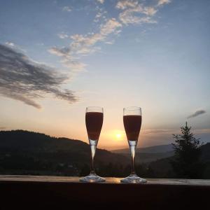 Gorczańska Chata z tarasem widokowym