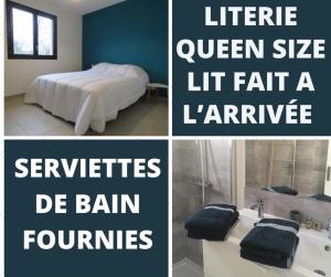 Maisons de vacances Les Jardins d’Oc ٭ Revel ٭ WIFI ٭Jardin ٭T3 Neuf : photos des chambres