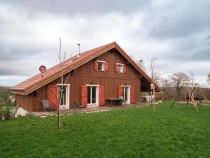 Chalets Le Chalet au vieux vignoble avec espace Sauna et Jacuzzi : photos des chambres