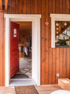 Chalets Le Chalet au vieux vignoble avec espace Sauna et Jacuzzi : photos des chambres