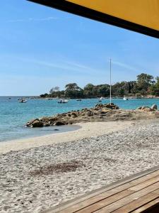 Appartements Paillote Perchee a 180 ° sur la mer : photos des chambres