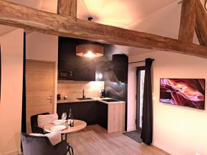 Maisons de vacances La bergerie cosy - Sauna et bain nordique privatif : photos des chambres