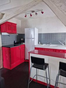 Appartements le duplex 6 personnes a Onzain, proches chateau de la Loire : photos des chambres