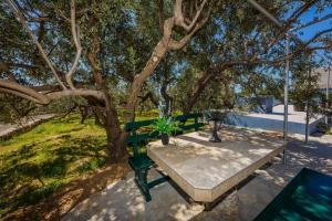 Luxury private villa complex with pool and jacuzzi 