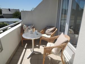 Appartements Joli appartement avec wifi sur le port de Dahouet : photos des chambres