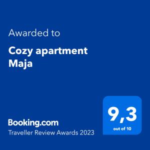 Cozy apartment Maja