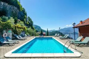 Stunning Sunset over Varenna (AC+pool) - Perledo