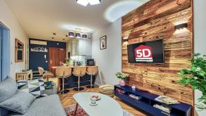 Apartament A2 DOMiTU z Basenem, Sauną, Jacuzzi - 5D Apartments