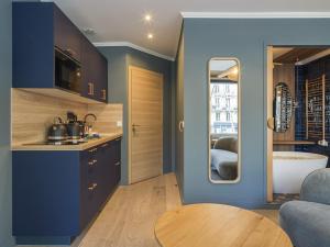 The Blue Alma Eiffel Tower