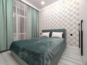 Казыбек би 3/1 Люкс апартаменты - 塔尔迪科尔