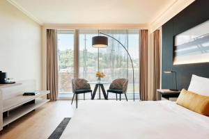 Hotels Lyon Marriott Hotel Cite Internationale : Chambre Lit King-Size ou Lits Jumeaux Deluxe