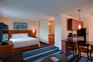 Corner King Studio with Sofa Bed with City View room in Residence Inn by Marriott New York Manhattan/Times Square