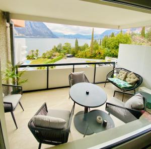 Seeblick Bissone