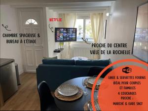 Appartements Le p tit Marin proche marche central et gare SNCF- wifi haut debit - : photos des chambres