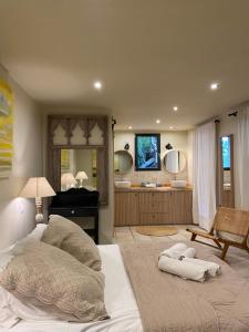 Appart'hotels Maranatha, front de mer avec plage : photos des chambres