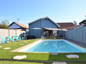 Maisons de vacances Charming Holiday Home in La Teste de Buch with Swimming Pool : photos des chambres