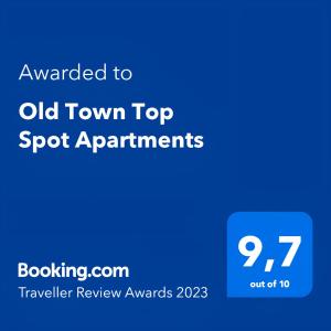 Old Town Top Spot Apartments