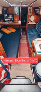 Bateaux-hotels Nuit insolite a bord d'un voilier au coeur de Sete : photos des chambres