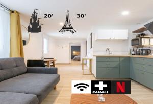 Appartements Calme absolu, terrasse et parking prive : photos des chambres