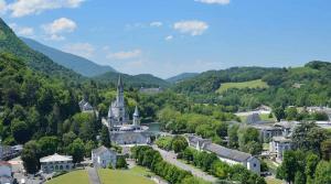 Appartements Appart LOURDES 100 m GARE - 4 Places avec Balcon 10mn Sanctuaire : photos des chambres