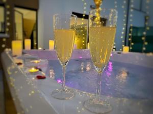 Le GREENSPA - DIJON - SPA-jardin-parking privé