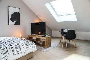 Appartements L'atticisme : Jacuzzi & Parking : photos des chambres