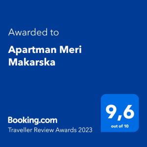 Apartman Meri Makarska