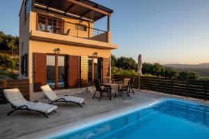 Brand new Villa Plyto - Amazing views - Heated pool