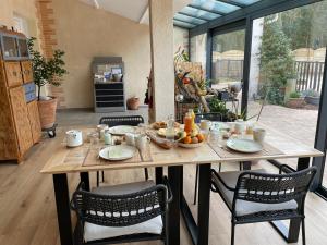 B&B / Chambres d'hotes Les Hauts de Beillard : Chambre Double avec Terrasse