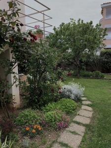 Sunny grandmas garden apartment