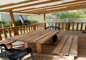 Campings La Roque d'Antheron - Mobile-home - 6 pers - 3 ch - Piscine : photos des chambres