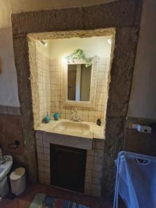 Piccola casa toscana con giardino con vista mozzafiato