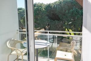 Hotels Thalazur Carnac - Hotel & Spa :  Chambre Double avec Balcon - Vue sur Jardin 