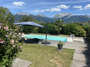Maisons de vacances ST JORIOZ-Maison spacieuse avec PISCINE et Vue, LLA Selections by Location lac Annecy : photos des chambres