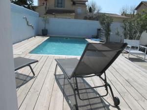 Villas Family house with swimming pool & garden, Camargue : photos des chambres